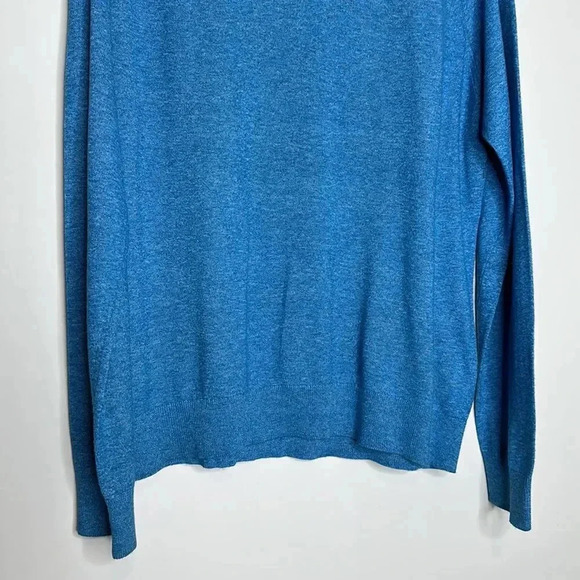 Banana Republic Blue V- Neck Sweater - Picture 4 of 6